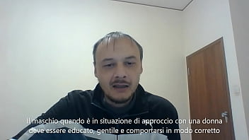 Preview 2 of Puke Arina Sex 16 Years - 1&deg_LEZIONE SOTTOTITOLATA DI DAVIDE FRABONI