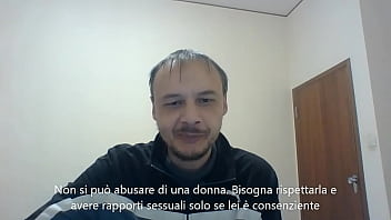 Preview 3 of Puke Arina Sex 16 Years - 1&deg_LEZIONE SOTTOTITOLATA DI DAVIDE FRABONI