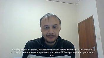 Preview 4 of Puke Arina Sex 16 Years - 1&deg_LEZIONE SOTTOTITOLATA DI DAVIDE FRABONI