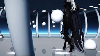 Preview 1 of Maduro Coje Pasivo - [MMD4K]HAKU(Dark Knight) - Elect