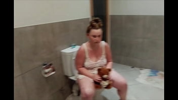 Preview 2 of House Mob - Big titted bbw teddy bear piss