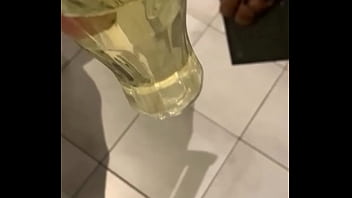 Preview 4 of Aaliya Sex Varun - Piss in a glass