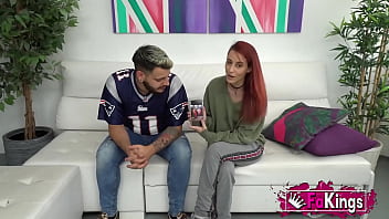 Preview 1 of Bhojpuri Hindixnxx - Couples today!! Redhead teen Piikara and her boyfriend get it on for us