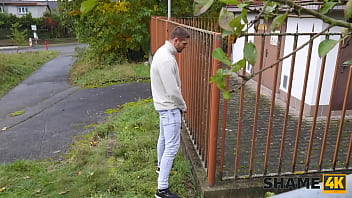 Preview 1 of Blowjob Cum In Mouth - SHAME4K. Slutty weirdo Texas Patti has a kink for homeless guys and young studs
