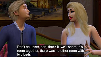 Preview 1 of Cpu Iloilo Sex Scandal - StepSon Fucking StepMom After Having To Share The Same Room At The Hotel On Vacation