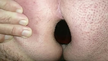 Preview 4 of Hot And Real Ponograpy Rape - Huge Wide Glass Bottle Inside my Shaved Stretched Ass up Close while Jerking Off