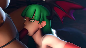 Preview 2 of Mom Aletta Ocean Friend - Morrigan Aensland Teaching Avatar Korra How To Girlbend