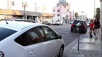 Preview 1 of Beeg Black Monster New - Bound babe takes big cock in public