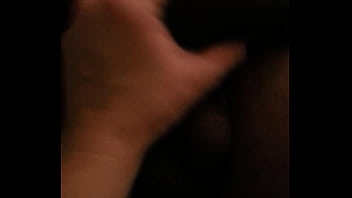 Preview 2 of Vm Apss - White girl suck black boyfriend dick while he snores