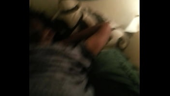 Preview 3 of Vm Apss - White girl suck black boyfriend dick while he snores