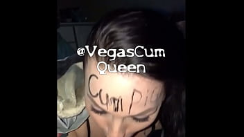 Preview 4 of Boy Xxi Vido - Vegas Cum Queen stars in Cum Pig BJ