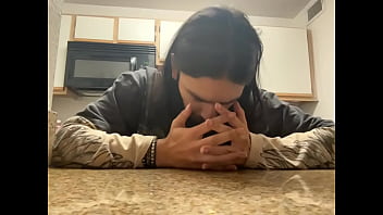 Preview 4 of Asian Va Barat - cute dude gets fucked by depression as he eats a terrible meal