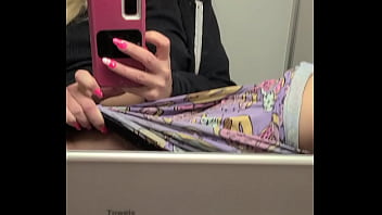 Preview 1 of Mom Mo - P*SSING / SQUIRTING ON A PUBLIC AIRPLANE