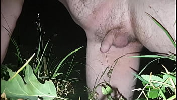 Preview 1 of Findmia Rose Dp - Gay piss outside at night