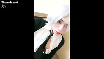Preview 2 of Full Japan Sexy Movies - Image of Russian transvestite After work sex  Massive squirting anal masturbation