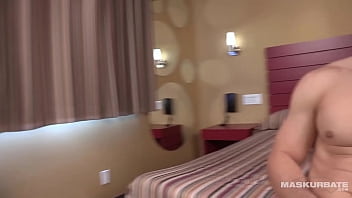 Preview 3 of Jocking Sex - Male Stripper Shows Off His Abs &amp_ Masturbates - Maskurbate
