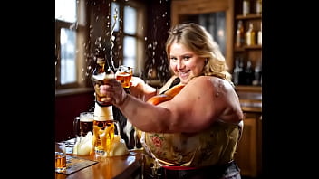 Preview 3 of Eat Until Cum - Busty German BBW size 2 (AI Generated)