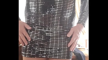 Preview 2 of Hot Sex Lacey - Sissy trying on new dress