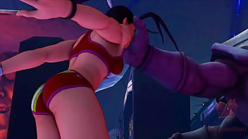 Preview 3 of Talim Film Sex - Street Fighter V: Ibuki Colors
