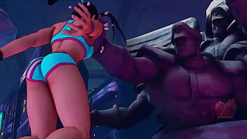 Preview 4 of Talim Film Sex - Street Fighter V: Ibuki Colors