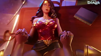 Preview 2 of Hot Figure Mom And Son Sex - Fortnite wonderwoman gets pounded