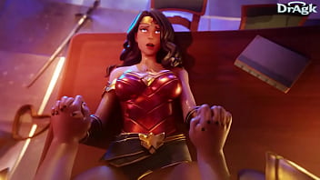 Preview 1 of Hot Figure Mom And Son Sex - Fortnite wonderwoman gets pounded