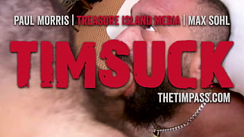 Preview 4 of Melissa Ashley Anne - Hairy Cocksucker Works on Beefy Stud