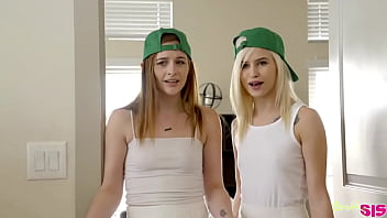 Preview 1 of Horny I - Cute teens sharing a cock