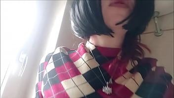 Preview 2 of Girl Hypno Lesbian - my face during toilet session