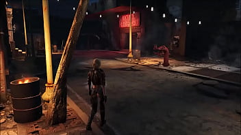Preview 3 of Make Me Cum Before We Get Cuoght - Fallout 4 A Street for a Nymphomaniac