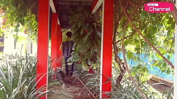 Preview 3 of Pinch A Titty Part 3 - [Hansel Thio Channel] Public Nude - Sudden Horny When I Survey China Town Garden As The Place Chinese New Year Party Part 3