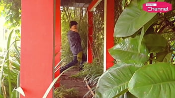 Preview 4 of Pinch A Titty Part 3 - [Hansel Thio Channel] Public Nude - Sudden Horny When I Survey China Town Garden As The Place Chinese New Year Party Part 3