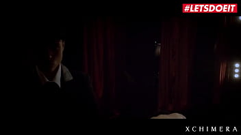 Preview 2 of Sixy Video English - LETSDOEIT - (Jessica &amp_ Celvin) Fantasy Dark Room Sex With A Craving Hot Ukrainian