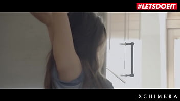 Preview 1 of Sixy Video English - LETSDOEIT - (Jessica &amp_ Celvin) Fantasy Dark Room Sex With A Craving Hot Ukrainian