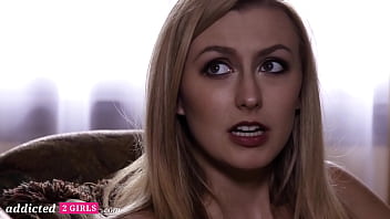Preview 1 of Father Chuch - Hot Blonde Takes Control In Passionate Lesbian Fucking - Addicted2Girls