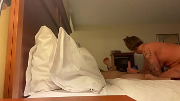 Preview 4 of Mom In Gardan Xnxx - Deep throat my big cock in a hotel room