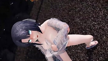Preview 4 of Qirje German - MMD R18 Marine Bloomin Y U M I