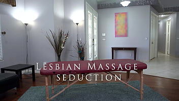 Preview 1 of Katrina Kqaif - Massage Turns Into Lesbian Pussy Licking and Ass Licking - Lilimissarab &amp_ Krystal Davis