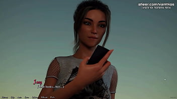 Preview 3 of Consru - Being a DIK[v0.6] | Horny lesbian amateur teens with gorgeous asses got tired of dildos and fucked a real big cock in a public park | My sexiest gameplay moments | Part #28