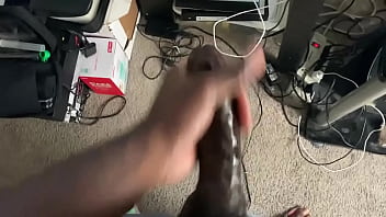 Preview 1 of Indian Hairy Pussy Heroin - Dotdick playing with cock