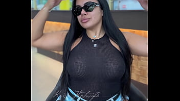 Preview 3 of Mom Sex Dino Hd - Brazilian married woman with transparent clothes on a date with her male