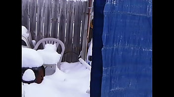 Preview 1 of Momy L - Naked Driver shovels his deck wearing only a cap