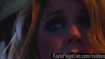 Preview 2 of Indian Girl Ki Party Me Chudai - Gorgeous Wet Blondie Kayla Paige Wants To Be Bondaged By Her Master!