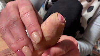 Preview 3 of Smart Girl Hd - and Hard Dick Foreskin play until he cum shoot