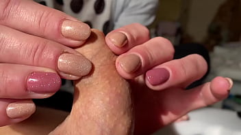Preview 1 of Smart Girl Hd - and Hard Dick Foreskin play until he cum shoot