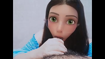 Preview 1 of Seema Sex Video - 3D Girl sucking cock