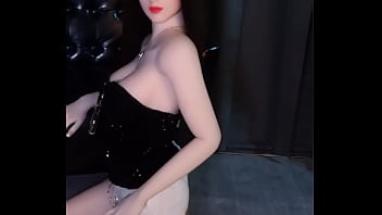 Preview 1 of Biporn In Airplane - 158 cm sex doll (Belen)