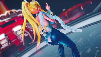 Preview 2 of Opan Your Mouth - MMD Fate Artoria Pendragon Mister  Kara