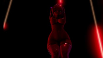 Preview 3 of Jepang Geratis - MMD  3DHOT BODY COMPILATION HAKU SEXY PINK KITTEN BIG ASS DANCING