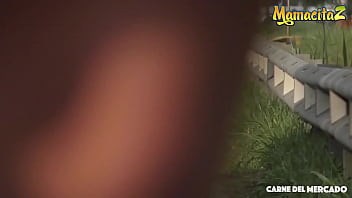 Preview 1 of Dig Dildo - MAMACITAZ - #Carmen Lara - Big Ass Latina Rides Pedro On A Sunny Hot Afternoon